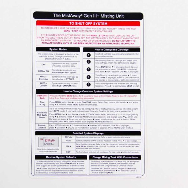Gen 3 - Inner Lid Label - Image 2