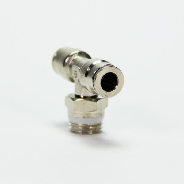 Tee Connector - 1/4" Threaded Male x 1/4" PTC - Image 5