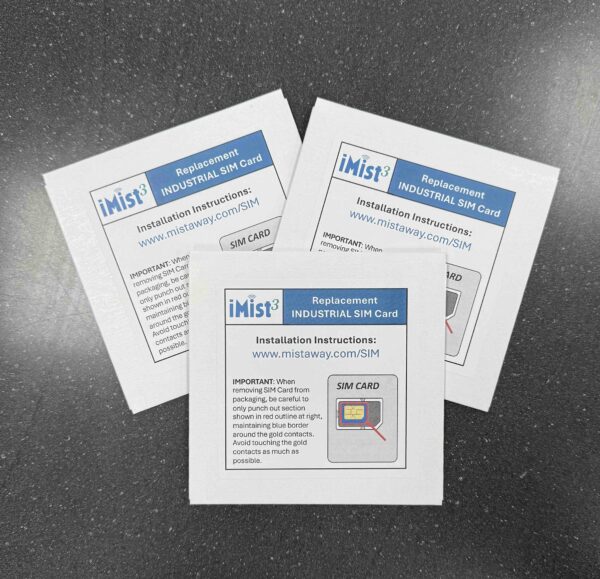 iMist3 Replacement SIM cards - 3-pack